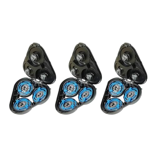 Ersatz-Rasierkopf for Rasierer, kompatibel mit Philips S5570/S5560/S5380/S5370/S5230/S5210/S5091/S5130/S5110/S5351/S5551, Klingenkartuschenbaugruppe for Elektrorasierer(3 Set) von QVIBRKQQZ