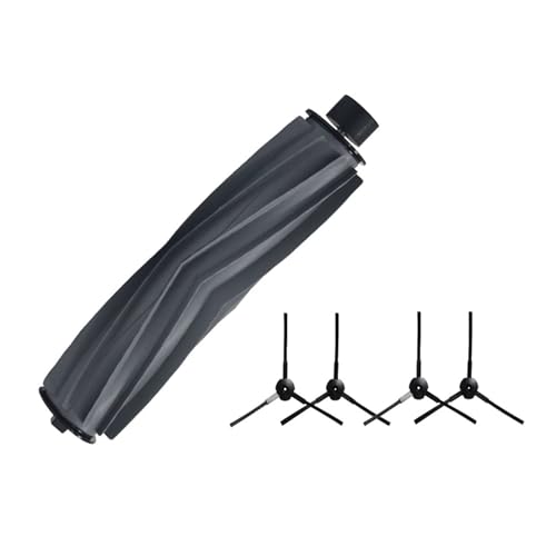 Ersatz-Rollen-Hauptseitenbürsten-Set, kompatibel mit DOMOOVA DRV80 Animal, Roboter-Staubsauger-Zubehör von QVIBRKQQZ