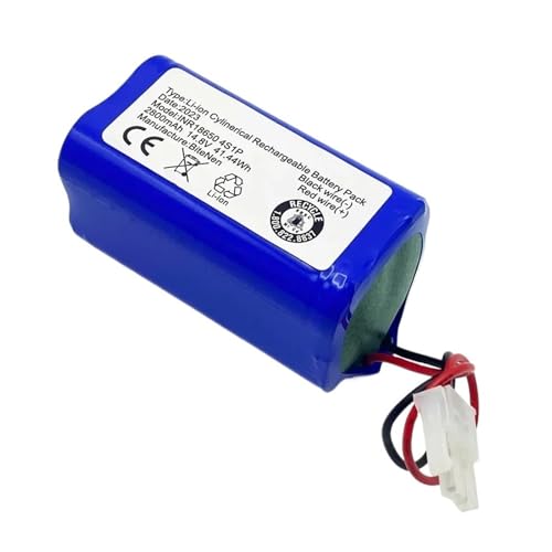 QVIBRKQQZ 14,8 V 2800 mAh Li-Ionen-Ersatzakku, kompatibel mit Rowenta X-Plorer Serie 20/40/60, Saugroboter-Netzteil QVIBRKQQZ 14,8 V 2800 mAh Li-Ionen-Ersatzakku, kompatibel mit Rowenta X-Plorer Serie 20/40/60, Saugroboter-Netzteil von QVIBRKQQZ