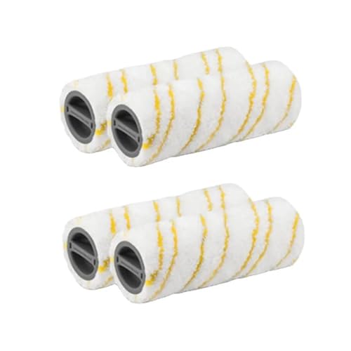 QVIBRKQQZ Hauptwalzenbürste. Kompatibel mit Karcher FC3 / FC3D / FC5 / FC7. Ersatzteil for Bodenreiniger(4Pcs) von QVIBRKQQZ