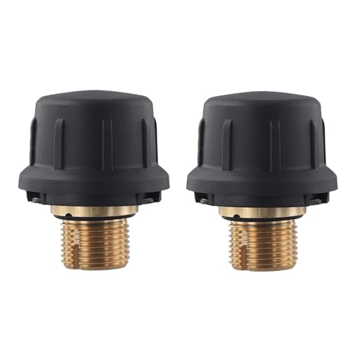Steam Cleaner Replacement Brass Safety Valve, Compatible with Karcher SC1/SC2/CTK10/SC2D, Vacuum Cleaner Pressure Release Component(2PCS) von QVIBRKQQZ