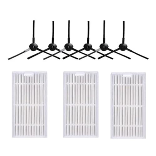 Wartungskit for Seitenbürstenfilter, kompatibel mit ILIFE V60 Pro, Komponententeile for Roboterstaubsauger von QVIBRKQQZ