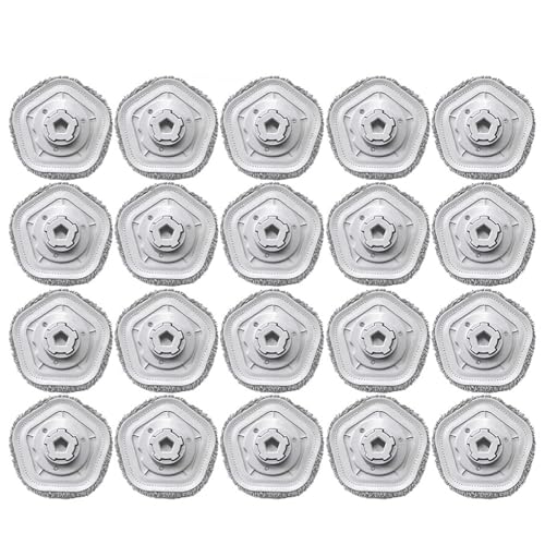Wischpad-Set, kompatibel mit Dreame Bot W10/W10 Pro, Ersatzteile for selbstreinigende Wischtücher for Roboterstaubsauger(20PCS of Set) von QVIBRKQQZ