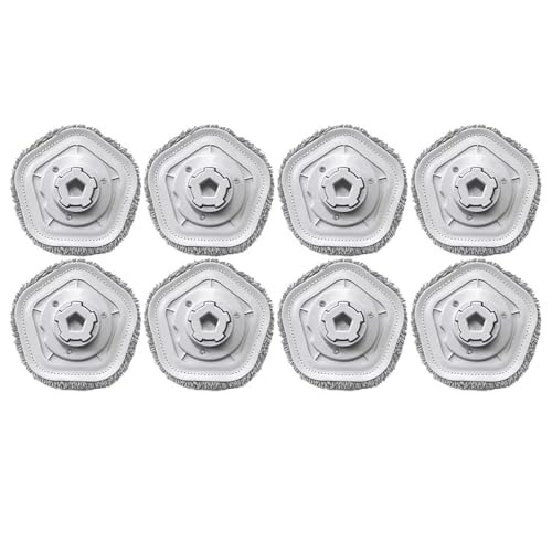 Wischpad-Set, kompatibel mit Dreame Bot W10/W10 Pro, Ersatzteile for selbstreinigende Wischtücher for Roboterstaubsauger(8PCS of Set) von QVIBRKQQZ