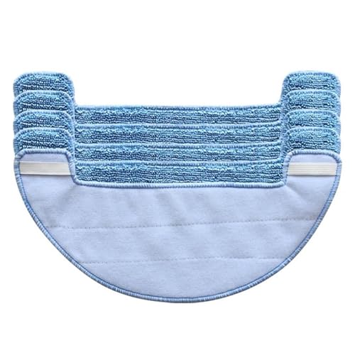 Wischtuch-Set, kompatibel mit AMIBOT Animal H2O Connect X610, Wischmopp-Zubehör for Roboterstaubsauger, 5er-Pack Wischtuch-Set, kompatibel mit AMIBOT Animal H2O Connect X610, Wischmopp-Zubehör for Roboterstaubsauger, 5er-Pack von QVIBRKQQZ