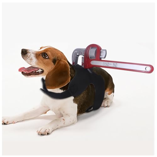 Halloween- und Weihnachts-Horrorkostüme für Haustiere, kreative und interessante Verwandlungskostüme für Katzen und Hunde, lustige Halloween-Kostüme für Haustiere (Red,Medium) von QVK