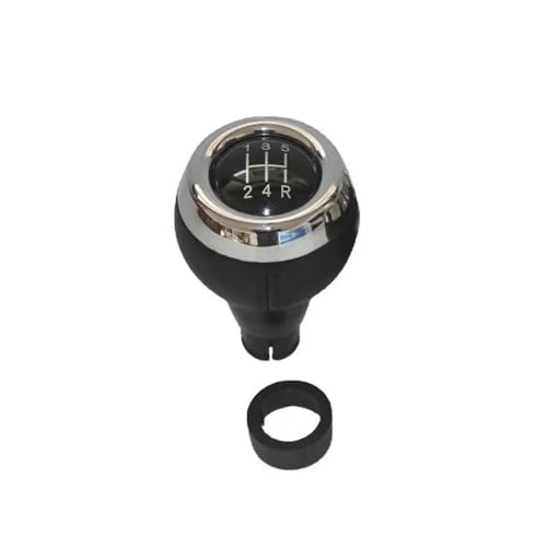 QVQOJCTH Autoteile 5/6-Gang-Schaltgetriebe Auto-Schaltknauf Für Mini Cooper R55 R56 R58 R59 F56 F54 F57 Für Countryman R60 R61(5 Speed Black) von QVQOJCTH