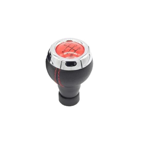 QVQOJCTH Autoteile 5/6-Gang-Schaltgetriebe Auto-Schaltknauf Für Mini Cooper R55 R56 R58 R59 F56 F54 F57 Für Countryman R60 R61(6 Speed Red) von QVQOJCTH