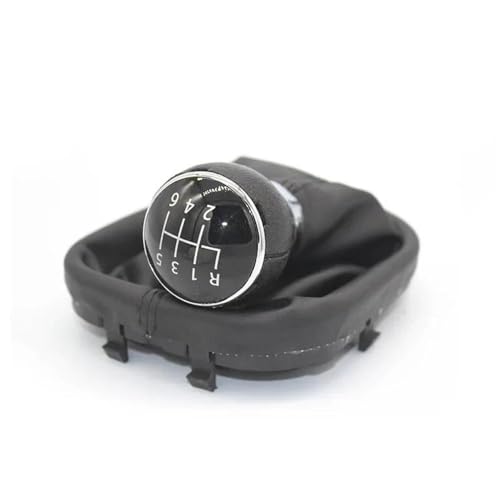 QVQOJCTH Autoteile 5/6 Geschwindigkeit Gamasche Boot Abdeckung Schaltknauf Für Touran 2003-2010 Für Caddy MK2 2004-2009(6 Speed) von QVQOJCTH