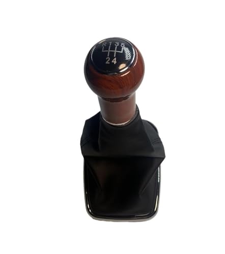 QVQOJCTH Autoteile 5/6 Geschwindigkeit Schaltknauf Für Golf 4 MK4 1998-2004 Kunststoff Getriebe Griff(Black 5 Speed) von QVQOJCTH