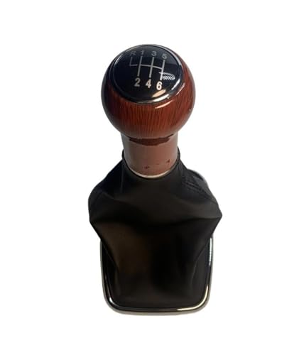 QVQOJCTH Autoteile 5/6 Geschwindigkeit Schaltknauf Für Golf 4 MK4 1998-2004 Kunststoff Getriebe Griff(Black 6 Speed) von QVQOJCTH