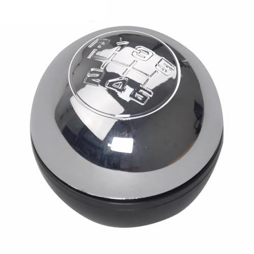 QVQOJCTH Autoteile Auto 6 Geschwindigkeit Schaltknauf Chrom Hebel Handball Für Alfa Romeo Giulietta 2010-2018(Chrome) von QVQOJCTH