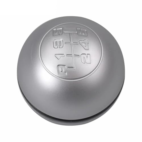 QVQOJCTH Autoteile Auto 6 Geschwindigkeit Schaltknauf Chrom Hebel Handball Für Alfa Romeo Giulietta 2010-2018(Silver) von QVQOJCTH
