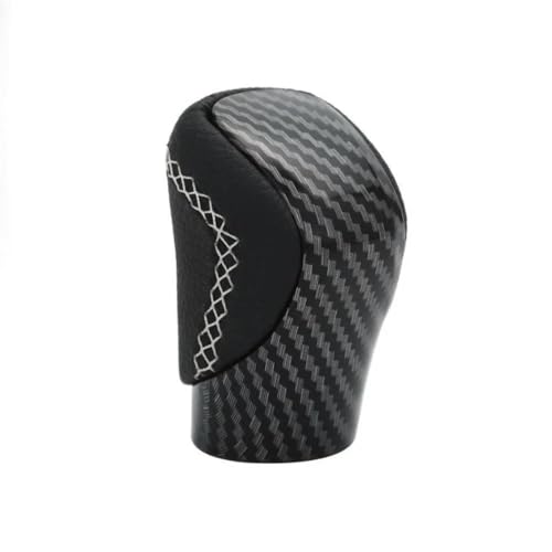 QVQOJCTH Autoteile Automatischer Schaltknauf Für Lexus ES GS-450H GX IS-300 NX-300H RC-300 RX-350 2015-2021 Leder-Schalthebel Handball(Carbon pattern 2) von QVQOJCTH
