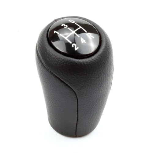 QVQOJCTH Autoteile Leder 5/6-Gang Schaltknauf Für Mazda 3 BK BL 5 CR CW 6 II GH CX-7 ER MX-5 NC III 23 MT Schalthebel Hebel(5-Speed) von QVQOJCTH