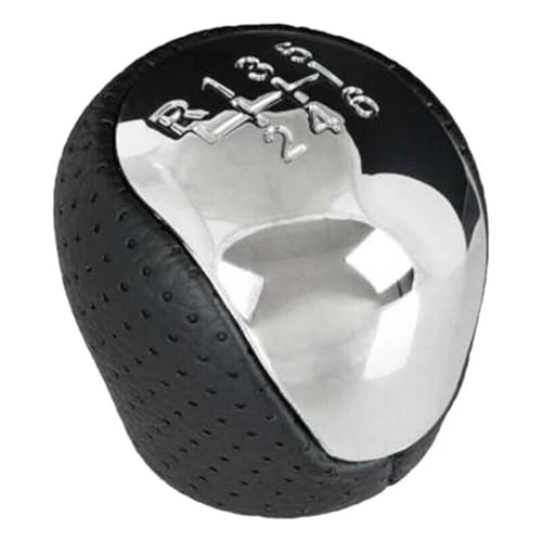 QVQOJCTH Autoteile Leder Chrom 6-Gang Für Hyundai I30 IX35 Auto Schaltknauf Hebel Shifter Stick Handball QVQOJCTH Autoteile Leder Chrom 6-Gang Für Hyundai I30 IX35 Auto Schaltknauf Hebel Shifter Stick Handball von QVQOJCTH
