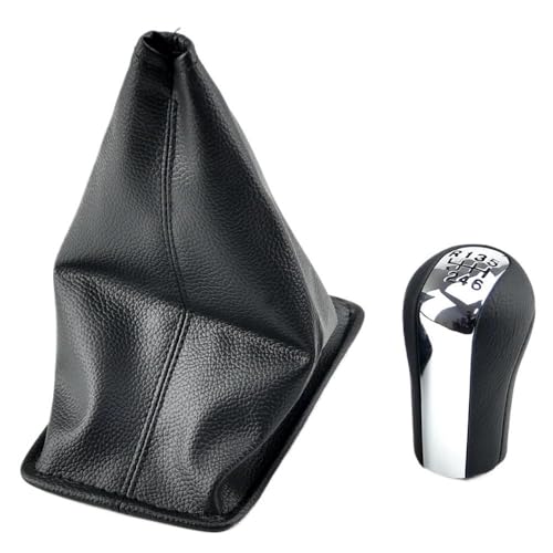 QVQOJCTH Autoteile Manueller 5/6-Gang-Schaltknauf Für Toyota Yarise Corolla Verse RAV4 Für Avensis Yaris Vitz Cover Gaitor Boot Collar(A-dust-proof 6Speed) von QVQOJCTH