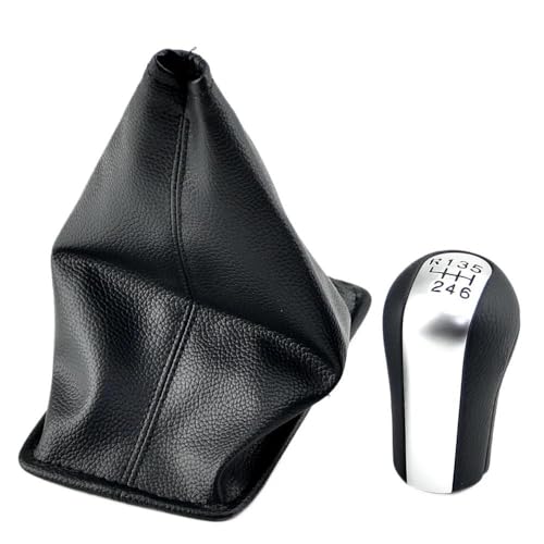 QVQOJCTH Autoteile Manueller 5/6-Gang-Schaltknauf Für Toyota Yarise Corolla Verse RAV4 Für Avensis Yaris Vitz Cover Gaitor Boot Collar(B-dust-proof 6Speed) von QVQOJCTH