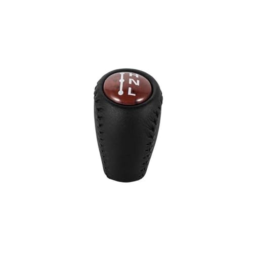 QVQOJCTH Autoteile Schaltknauf 5-Gang-Schaltgetriebe Leder Für Toyota Prado LC120 Für Land Cruiser Prado 2003-2009(Brown-1) von QVQOJCTH