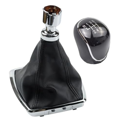 QVQOJCTH Autoteile Schaltknauf 6-Gang Mit Schaltmanschette Chromrahmen Für Ford Für C-MAX 2008 2009 2010 Für KUGA 2008–2012 QVQOJCTH Autoteile Schaltknauf 6-Gang Mit Schaltmanschette Chromrahmen Für Ford Für C-MAX 2008 2009 2010 Für KUGA 2008–2012 von QVQOJCTH