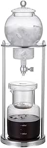 QWAXTRIW Kaltbriech Tropfer Kaffeemaschine - 600 ml wiederverwendbarer Kaffee- und Tee -Tropfer mit einstellbarem Ventil und Edelstahlständer für DIY Ice Coffee Brew Tower QWAXTRIW Kaltbriech Tropfer Kaffeemaschine - 600 ml wiederverwendbarer Kaffee- und Tee -Tropfer mit einstellbarem Ventil und Edelstahlständer für DIY Ice Coffee Brew Tower von QWAXTRIW