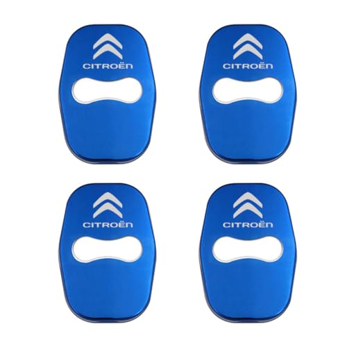 QWCPHGWZ 4 Stück Autotürschloss-Abdeckung für Citroen Xsara 2004-2010,Auto Türschlossabdeckung Schutzkappe Robust und Nicht Leicht Verformbar,Blue QWCPHGWZ 4 Stück Autotürschloss-Abdeckung für Citroen Xsara 2004-2010,Auto Türschlossabdeckung Schutzkappe Robust und Nicht Leicht Verformbar,Blue von QWCPHGWZ
