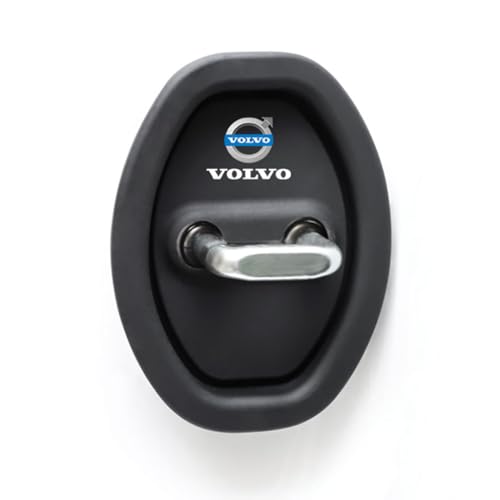 QWCPHGWZ 4 Stück Autotürschloss-Abdeckung für Volvo V40 2000-2025,Auto Türschlossabdeckung Schutzkappe Robust und Nicht Leicht Verformbar,Black QWCPHGWZ 4 Stück Autotürschloss-Abdeckung für Volvo V40 2000-2025,Auto Türschlossabdeckung Schutzkappe Robust und Nicht Leicht Verformbar,Black von QWCPHGWZ