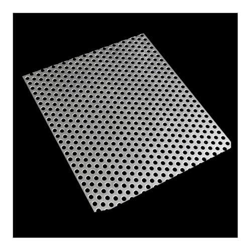 Lochbleche Edelstahl, perforierte Metallbleche Streckmetall Mesh Blende,perforiertes Edelstahlblech Edelstahl Mesh Bildschirm, Metall Bildschirm Panel(W45*L200cm/W17.7*L78.7in) von QWEASDF