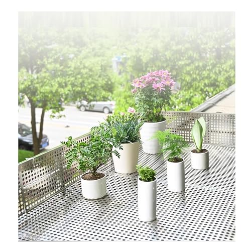 Rundlochplatten aus Edelstahl 304, Streckmetallgitter, Lochbleche for Schutz von Balkongeländern und Terrassendekorationen，Generisch Metallgitter，anpassbar(W25*L900cm/W9.84*L354.3in) von QWEASDF