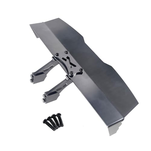 Metallheckflügel-Zubehörteil for MJX Hyper GO 16207 H16PL 1/16 RC-Auto-Upgradeteile Ersatz (Teile)(Titanium) von QWERSDRE