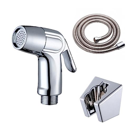 AISHANBAIHUODIAN Handheld Wc Sprinkler Docking Hand Dusche Wc Sprayer Zubehör Hand Bidet Wasserhahn Fit for Badezimmer Hochdruck Spritzpistole (Color : 3 Pcs Set) von QWERTYUI