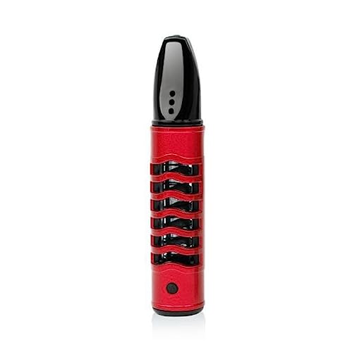 AISHANBAIHUODIAN Mini Auto Aschenbecher Handheld Zigarette Halter Fall Auto Aschenbecher Anti-rauch Haube Fit for 5,2/7,8mm Zigaretten rauchen Gadgets (Color : Red) von QWERTYUI