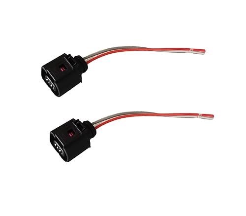 QWERTYUI AISHANBAIHUODIAN 10 stücke 2Pin Stecker Stecker Draht Fit for Volvo FH/FM/FL Fit for Scania Heavy Truck Seite Marker Lichter Umriss Lampen Zubehör von QWERTYUI