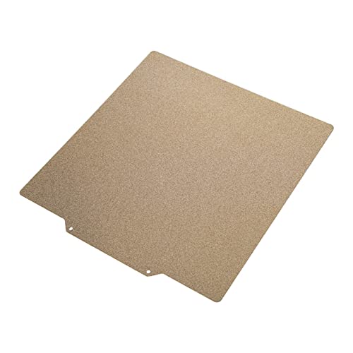 QWERTYUI AISHANBAIHUODIAN Flexible magnetische heiße Platte 203x203mm eine Seite strukturiert Ultem Pei Machtmantelfederstahlblech mit Basis fit for XYZ Davinci Mini von QWERTYUI