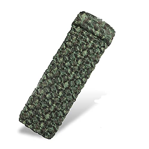 QWERTYUI AISHANBAIHUODIAN Hitorhike Innovative Sleeping Pad Fast Füllung Air Bag Camping Matte Aufblasbare Matratze mit Kissenleben Rettung 550g Kissenbelag (Color : Niaowen) von QWERTYUI
