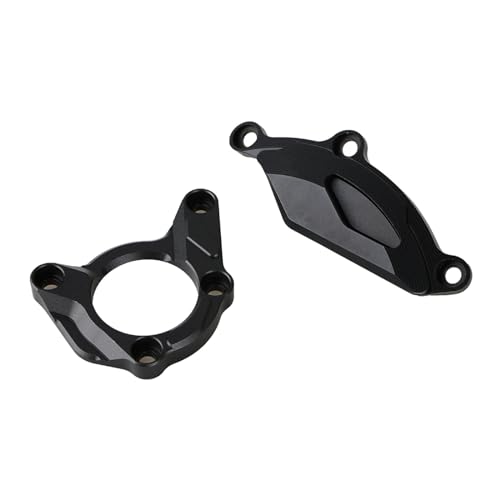 QWERTYUI AISHANBAIHUODIAN Motorschutzpolster, passend for BMW S1000RR S1000R 2009–2018, S1000XR 2015–2019, Motorrad-CNC-Aluminium-Motorschutz (Color : Black) von QWERTYUI