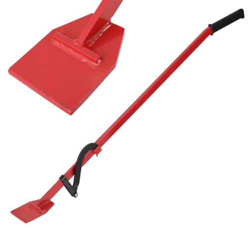 Schwerlast-Fällheber zum Baumfällen, 130 cm Stammheber, Geschmiedeter Kantheber mit Wendehaken, Ergonomischer Rutschfester Handgriff von QWEXOB