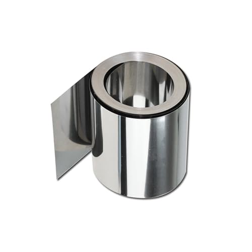 304 Edelstahlstreifen, 1 Meter Dicke 0,02 mm bis Blech Dünne Platte Breite 200 Arbeitsplatte(0.1mm) von QWFVHJ