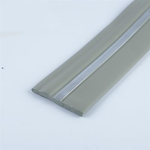 Flexible Fußleisten-Formteile, flexible Formteile, 4 Zoll (B) x 16 Fuß (L), selbstklebende Wand-Fußleisten-Formteile, Gummi von QWFVHJ