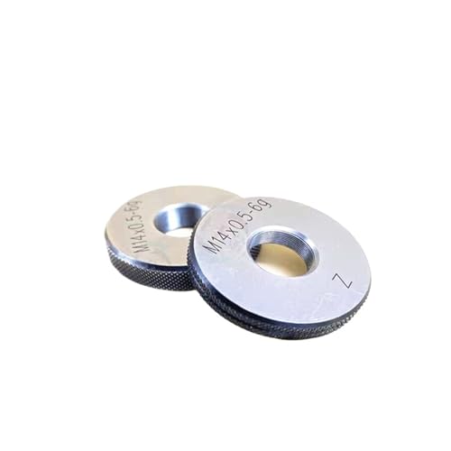 Gewinde-Ringlehre, M11 M12 M13 M14 M15 M16 M17 M18 M19 M20 6G metrische Go- und No-Go-Lehre(M11x0.5) von QWFVHJ