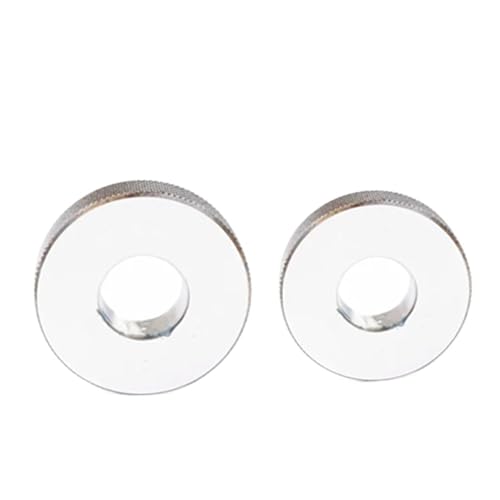 Gewindelehrring, M2 M3 M4 M5 M6 M8 M10 M10x1,25 M12x1,5, M14 M14x1,6E, plattierte GO- und NOGO-Lehre vorne(M14) von QWFVHJ