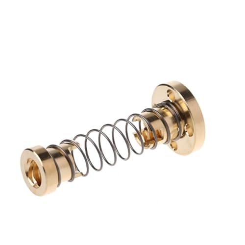 Gewindespiel, 8 mm Trapezgewindestange Anti-Mutter TR8x8 Elimination Gap Messingmuttern 2 Steigung Leitspindelfeder Trapez Gewindespiel, 8 mm Trapezgewindestange Anti-Mutter TR8x8 Elimination Gap Messingmuttern 2 Steigung Leitspindelfeder Trapez von QWFVHJ