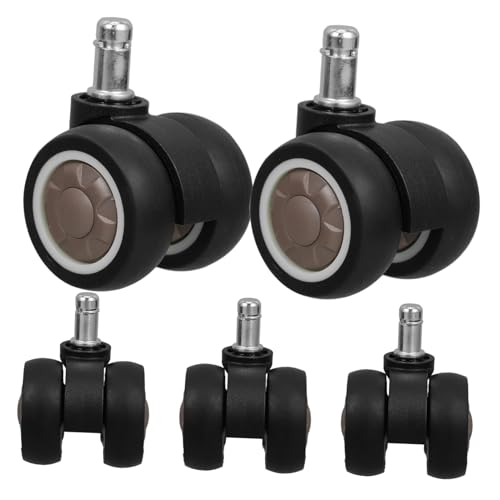 Gummirollen, 5 Hochleistungs-Lenkrollen for Bürostühle, Spiele und Möbel. Sanfte Rollbeständigkeit einfache Installation. Perfekt for Zuhause den Gebrauch Gummirollen, 5 Hochleistungs-Lenkrollen for Bürostühle, Spiele und Möbel. Sanfte Rollbeständigkeit einfache Installation. Perfekt for Zuhause den Gebrauch von QWFVHJ