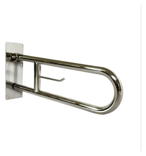 Haltegriffe for Badezimmer, for Toilettenduschen, rutschfeste Stützstange aus Edelstahl, geeignet for Balance(75cm) von QWFVHJ