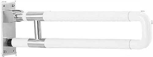 Haltegriffe for das Badezimmer, Duschgriffe, Handlauf, Toilettenhandläufe, U-förmige Armlehne, Wandmontage, Handtuchhalter for glattes Haar, for die Badewanne von QWFVHJ