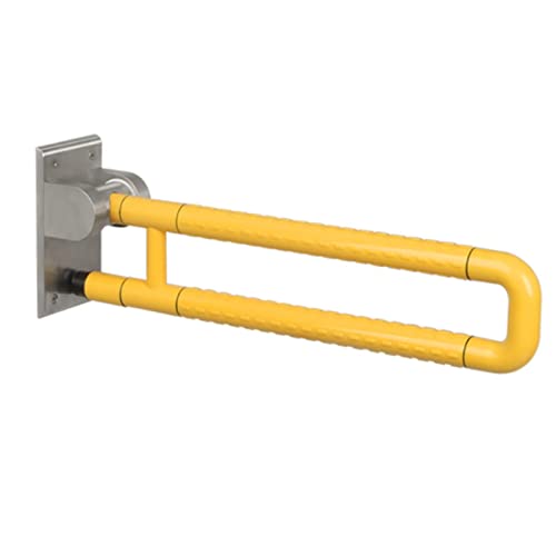 Haltegriffe for das Badezimmer, Stange for ältere Menschen, Behinderte, rutschfester Badewannengriff, Duschhandlauf zur Wandmontage, Toilettenhandlauf, Gleichgewichtshilfe(Yellow) von QWFVHJ
