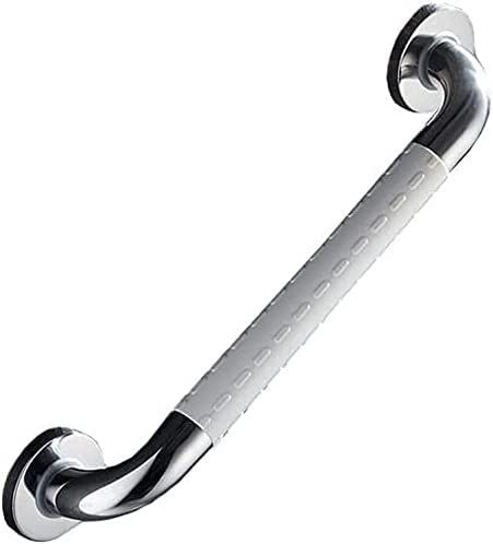 Haltegriffe for das Badezimmer, rutschfeste Duschstange, Edelstahlgriff mit strukturiertem Griff, Gleichgewicht, Handlaufstütze, Handicap-El(58cm) von QWFVHJ