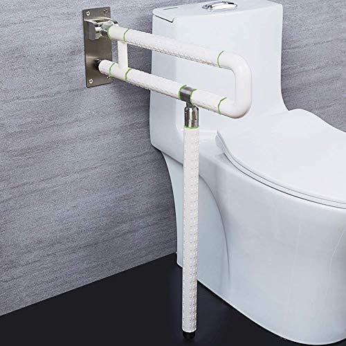 Haltegriffe fürs Badezimmer, Badewannenstange, faltbare Toilettengriffe, Sitzstützstangen, hochklappbare Armhandgriffe, Handläufe von QWFVHJ
