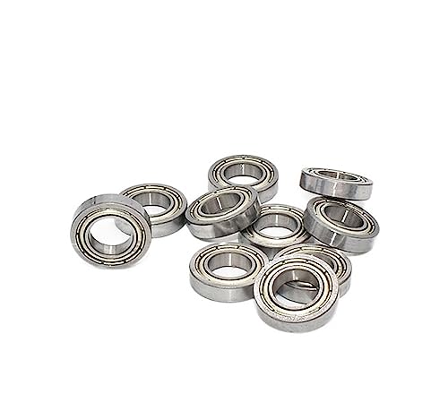 Industrielle Axial-Nadellager, Industrielager, 10 Stück, 689ZZ, 9 x 17,5 mm, Lager aus Chromstahl, Metall, abgedichtet, Hochgeschwindigkeitsteile for mechanische Geräte Industrielle Axial-Nadellager, Industrielager, 10 Stück, 689ZZ, 9 x 17,5 mm, Lager aus Chromstahl, Metall, abgedichtet, Hochgeschwindigkeitsteile for mechanische Geräte von QWFVHJ