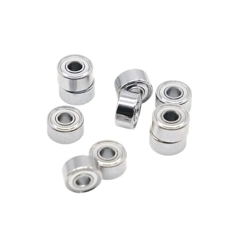 Industrielle Axial-Nadellager, Industrielager, 10 Stück 693ZZ, 3 x 8 4 mm, Mini-Kugellager, Miniatur-Elektromotor Industrielle Axial-Nadellager, Industrielager, 10 Stück 693ZZ, 3 x 8 4 mm, Mini-Kugellager, Miniatur-Elektromotor von QWFVHJ